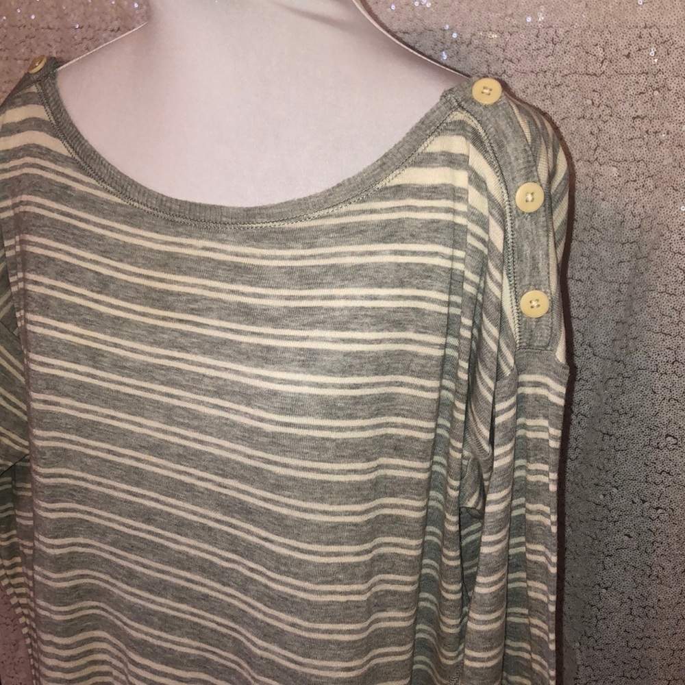 Long Sleeve Striped Juicy Couture Shirt - Picture 2 of 6